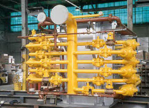 Combustion and Gas Piping System